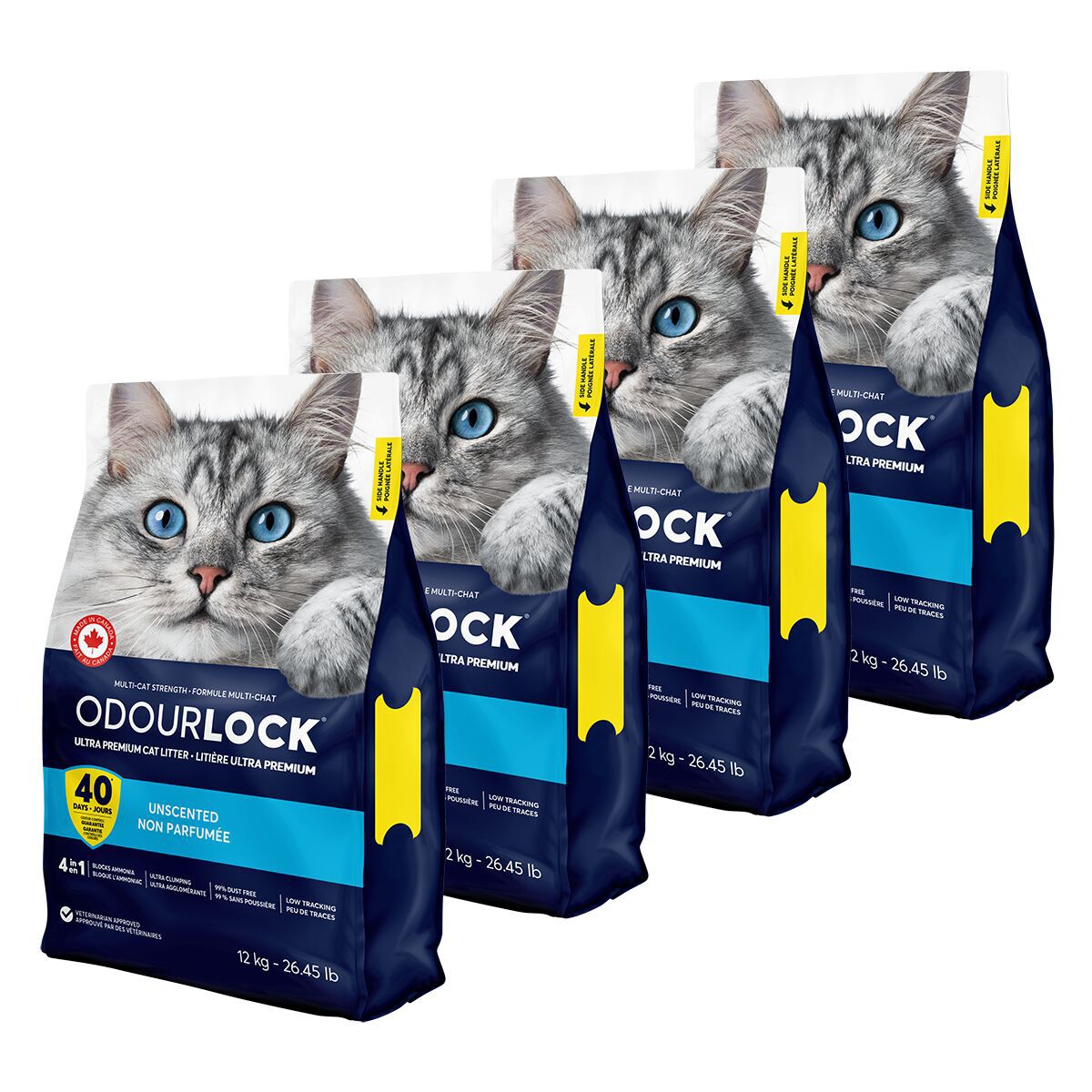 Odourlock Original Unscented 4 x 12 kg